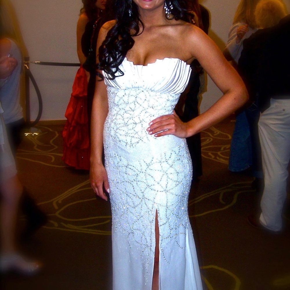 Claire’s Collection Pageant Dress size 6 white